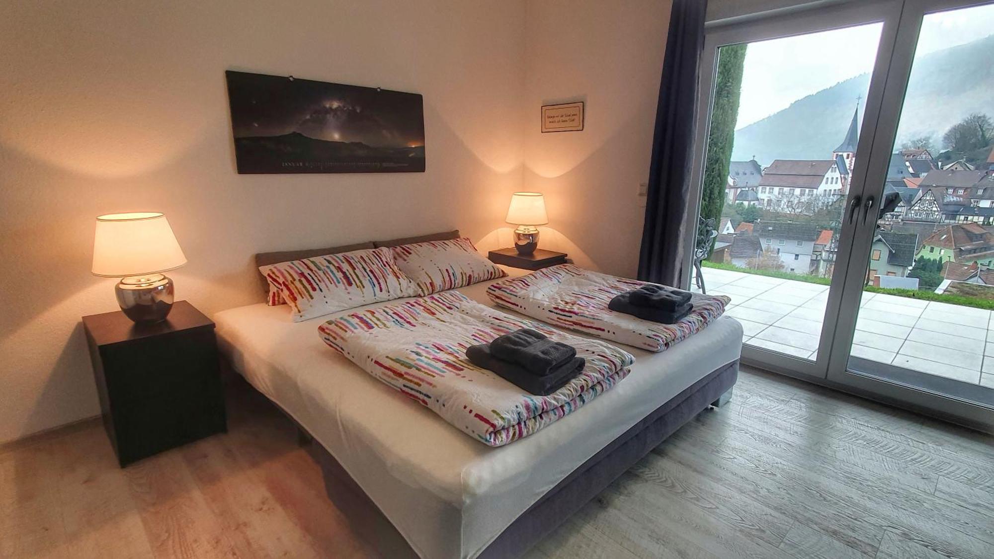 Ferienwohnung Casa Rossa Neckarsteinach Eksteriør billede
